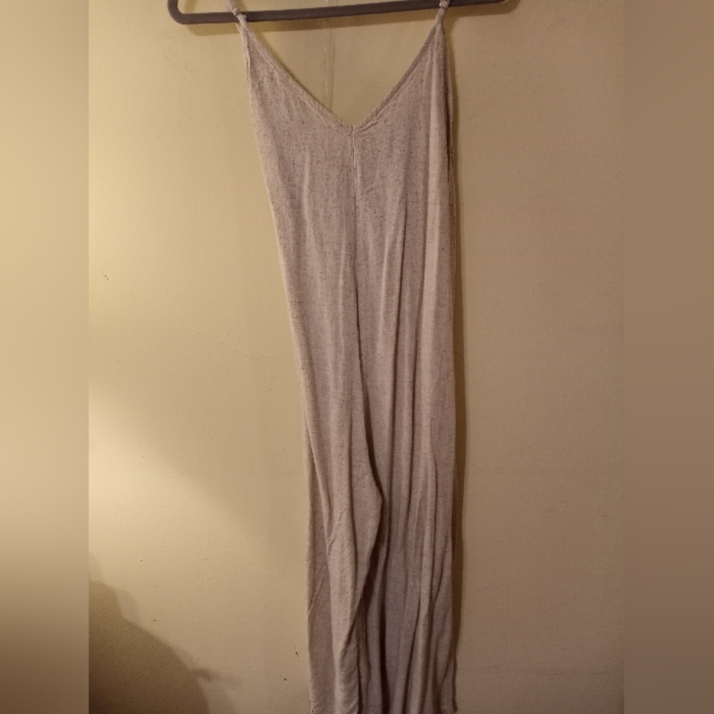 Shinestar Cream Jumpsuit